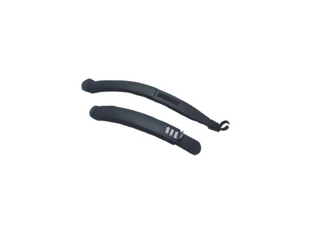 Skjermsett 24" - 28" Clip-on, sort, plast 